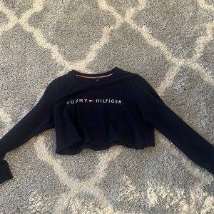 Tommy Hilfiger sweater dress S/P turned crop top